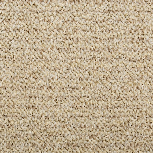 多色使いで深みのあるループパイルカーペット ルベリー 防ダニ 床暖対応 丸巻カーペット アイボリー 江戸間6帖(約261X352cm) スミノエ