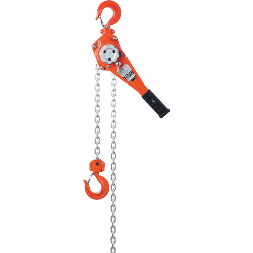 レバーホイスト 1.6ton OHLV1.62 定格荷重(t)：0.6 ＯＨ