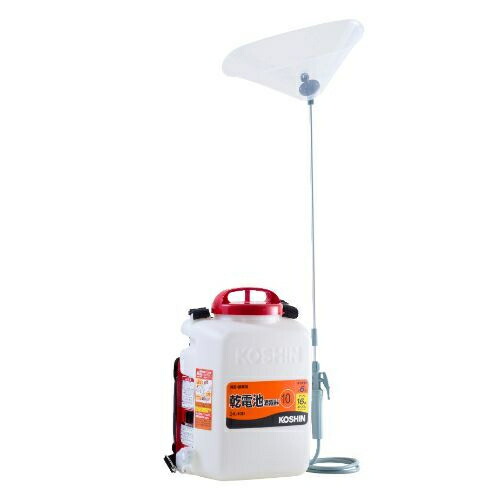 背負い式乾電池噴霧器 消毒名人 １０L DK-10D 工進