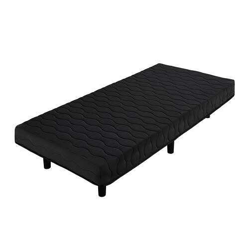 脚付きボンネルコイルマットレスSS BAM-S ブラック シングル アイリスオーヤマ