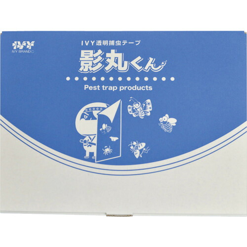透明捕虫テープ影丸くん 50枚入り IVY9850 IVY IVY マット 防虫間仕切り