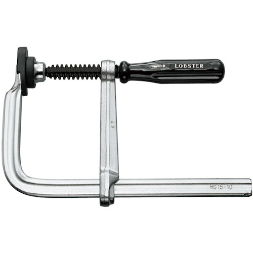 Ｌ型クランプ エビ万力 グリップハンドル ２００ｍｍ×９９ｍｍ WS2010A 最大口開き：２００ｍｍ エビ クランプ・バイス L型クランプ