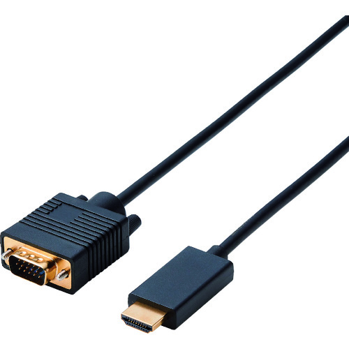 HDMI用VGA変換ケーブル CACHDMIVGA10BK エレコム OA用品 ケーブル