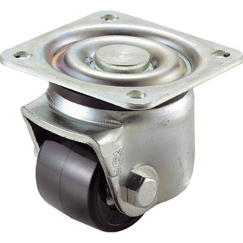 低床式重荷重キャスター自在車 UHG50PB_8076 車輪径:50mm ユーエイ