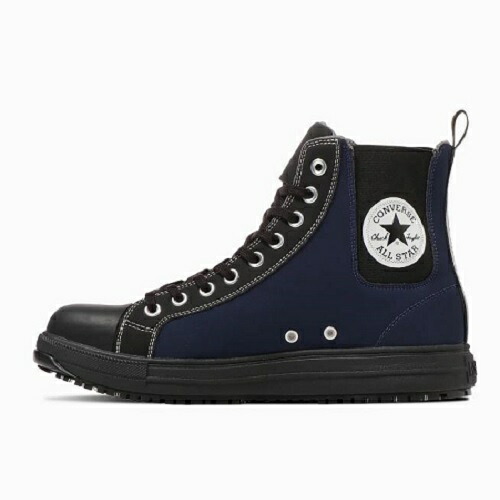 安全靴 ALL STAR PS SIDEGORE HI 3370133028 ネイビー 28.0cm コンバース オールスター ブランド アパレル 安全靴 作業靴 かっこいい おしゃれ