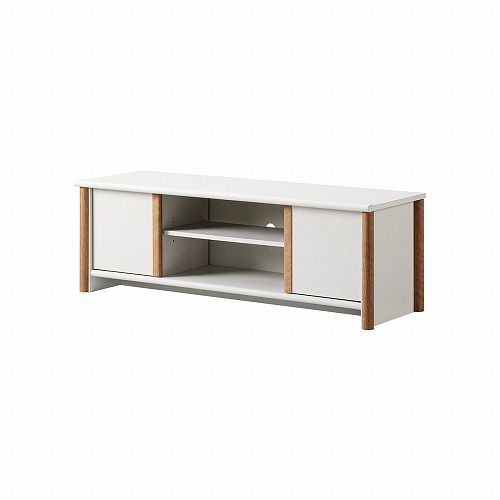 ノアン NOC-4012AV-WH ASAHIWOOD テレビ台 ローボード コンパクト 新生活 V50V49V43V42V40 ホワイト ナチュラル 韓国インテリア