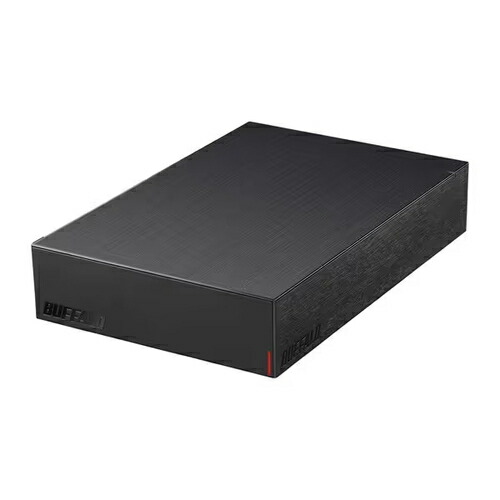 USB3.2(Gen.1)対応外付けHDD HD-LE4U3-BB ブラック 4TB BUFFALO テレビ録画 レコーダー 動画 画像 データ保存 バックアップ セキュリティ