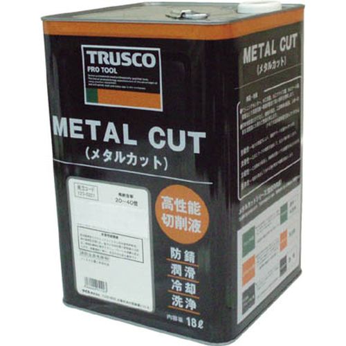 メタルカット エマルション高圧対応油脂硫黄型 １８Ｌ MC36E ＴＲＵＳＣＯ