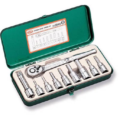 ヘキサゴンソケットレンチ 10点セット H3082 ＴＯＮＥ