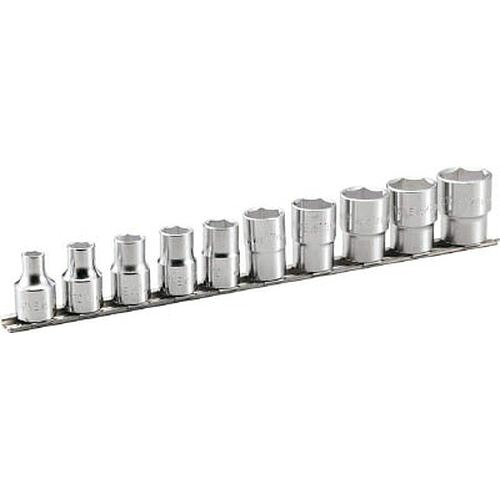 ソケットセット(6角・ホルダー付) 10pcs HS410 差込角:12.7mm ＴＯＮＥ