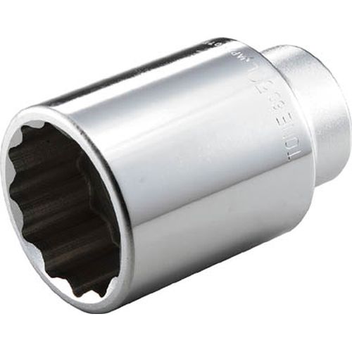 ディープソケット(12角) 差込角:19.0mm 6D46L 対辺寸法:46mm ＴＯＮＥ