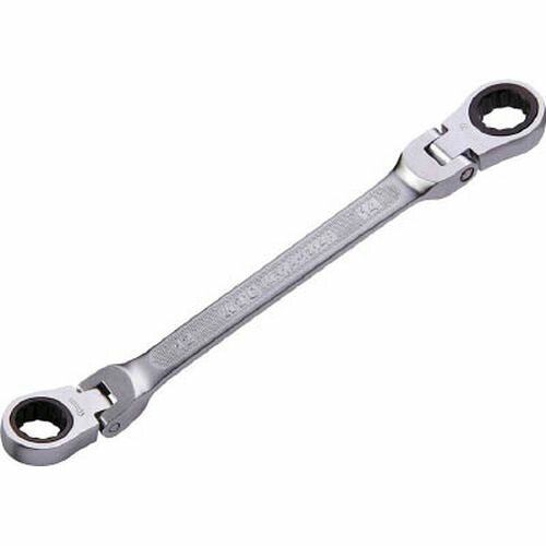 ラチェットめがねレンチ(両頭型首振りタイプ) MR1A1113F_2285 全長:188mm KTC
