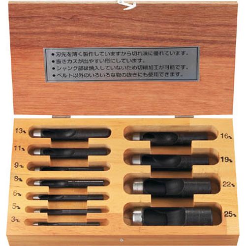ポンチセット 11本組 TPO11S 11本組 ＴＲＵＳＣＯ