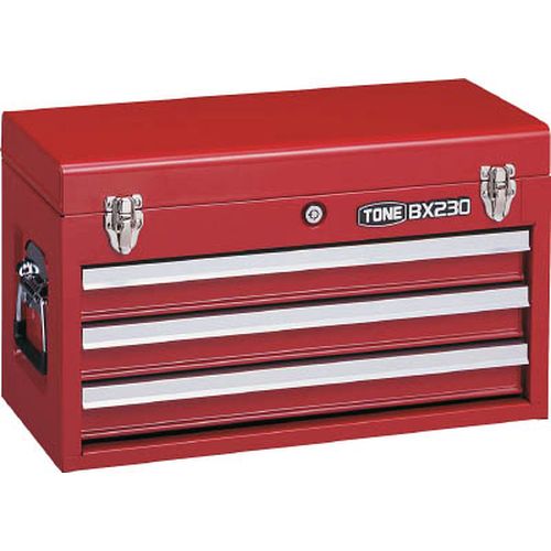 ツールチェスト 508X232X302mm BX230 レッド ＴＯＮＥ