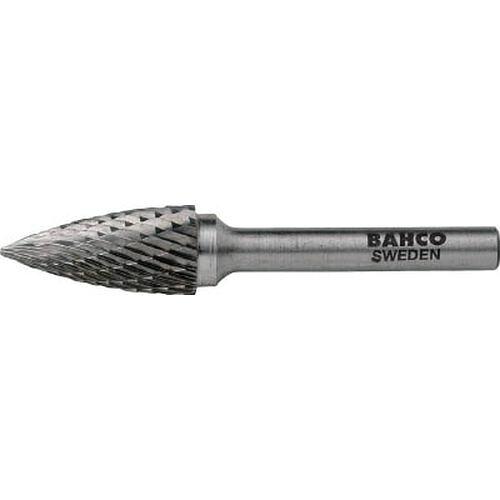 トンガリ形超硬ロータリーバーダブルカット BAHG1020M06X_8513 刃径:10mm バーコ