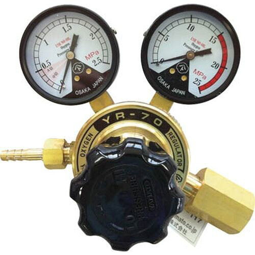 全真鍮製酸素調整器 YR-70（関東式） NYR70E_8010 ヤマト