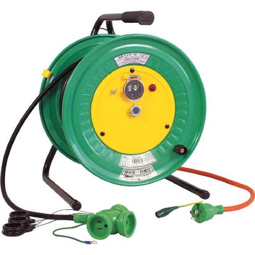 電工ドラム 防雨防塵型びっくリール１００Ｖ アース付 ３０ｍ ＲＢＷ－Ｅ３０Ｓ RBWE30S 日動