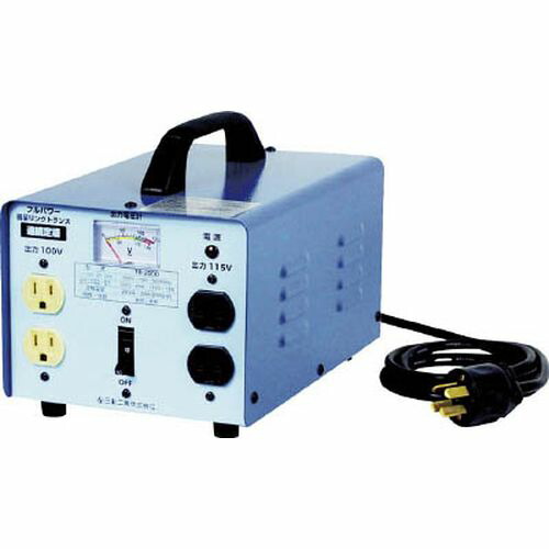 変圧器 降圧専用トラパック ２ＫＶＡ TB200D 容量:2kVA 日動