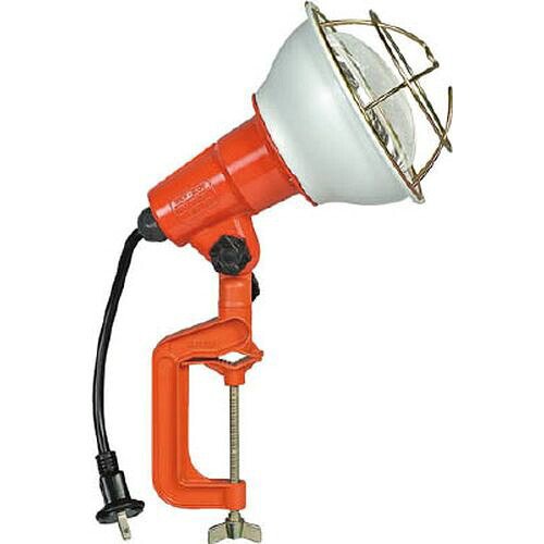 防雨型作業灯 リフレクターランプ500W 100V電線10m バイス付 RE510 500W/コード:10m ハタヤ 9,448円