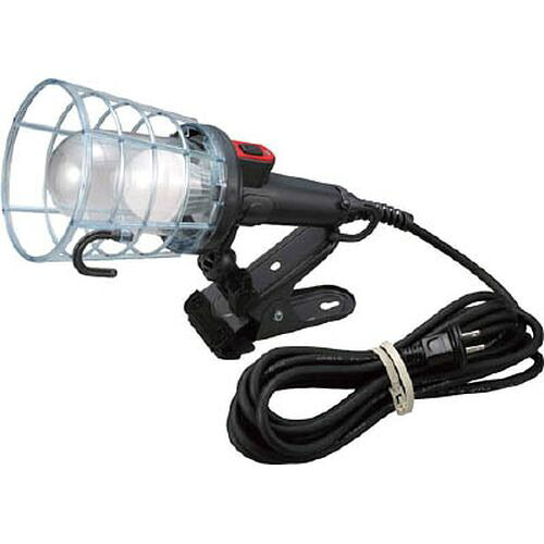 防雨型LEDケイ・ハンドランプ 7W電球形LEDランプクリップ付 5m LEW5C コード長さ:5.0m ハタヤ