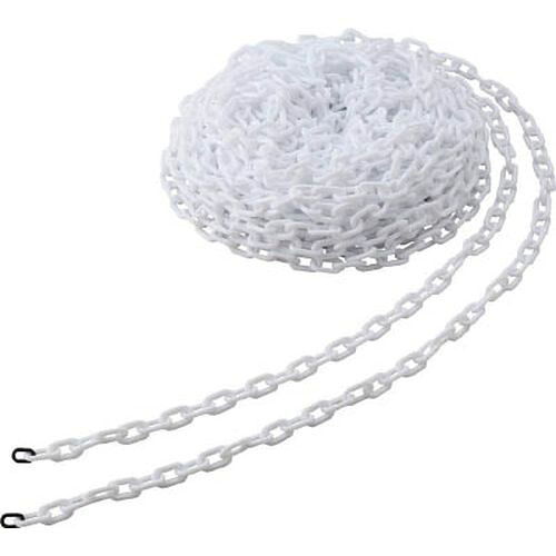 プラチェーン ８ＭＭＸ３０Ｍ 白 TPC8W 白 ＴＲＵＳＣＯ