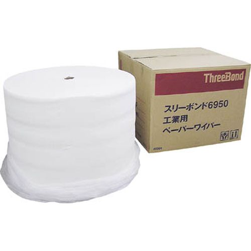 ロールペーパーウエス 長さ325m幅330mm ミシン目入り TB6950_3082 スリーボンド