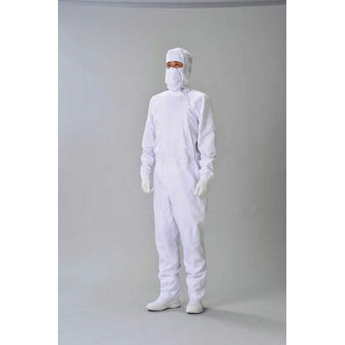 クリーンスーツ 白 CH11031S_2121 胸囲:S(82-90cm) ADCLEAN