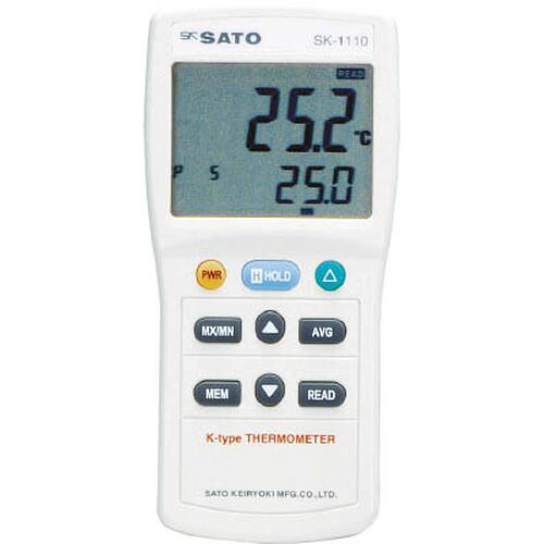 デジタル温度計 SK-1110 指示計のみ 801403_3011 佐藤