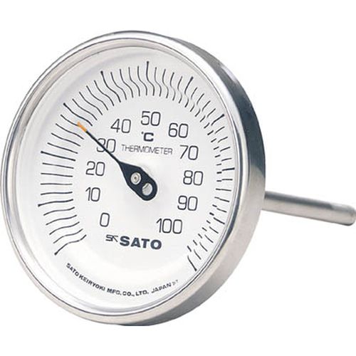 バイタル温度計BM-T型 BMT90S1_3011 感温部長さ:100mm 佐藤計量器