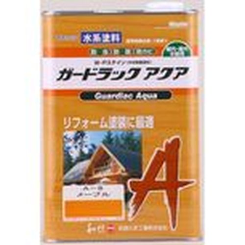 ガードラック アクア 水性 3.5Kg ブラウン ワシン