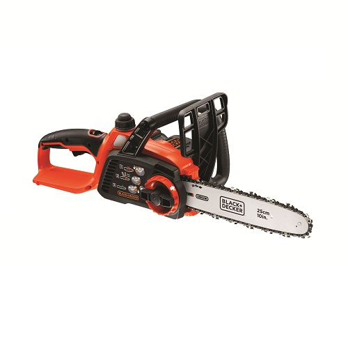BLACK＆DECKER 18V 250mmチェーンソー GKC1825L2 250mm B&D 充電式 家庭用 DIY 25cm