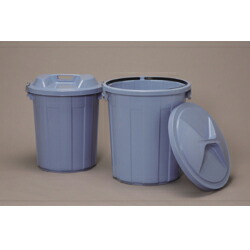 【フタ別売】丸型ペール PM-90 ブルー(90L) 本体９０Ｌ アイリスオーヤマ