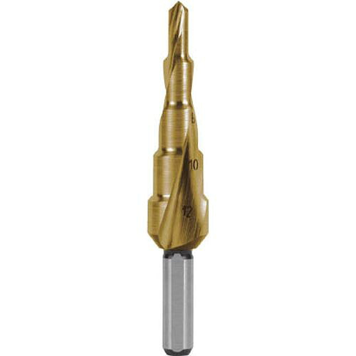 RUKO 2枚刃スパイラルステップドリル 20mm チタン 101051T RUKO