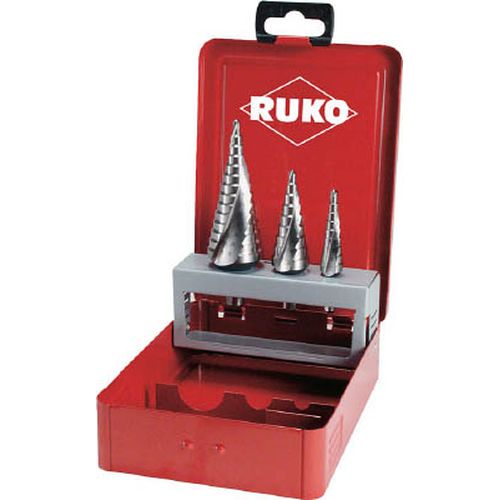 RUKO 2枚刃スパイラルステップドリル 30mm ハイス 101052 RUKO