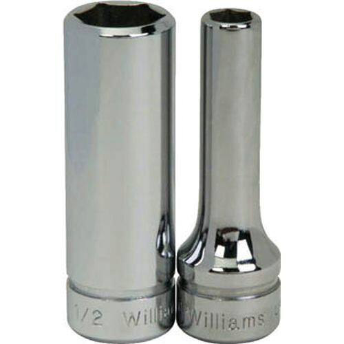 ドライブディープソケット 6角 差込9.5mm JHWBMD625 対辺寸法:25mm WILLIAMS