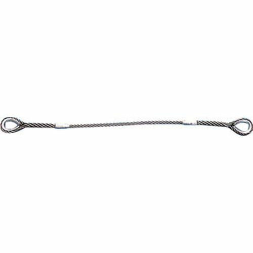 Wスリング Eタイプ 両端シンブル入り 6mm GRE6S5 6mmx5m ＴＲＵＳＣＯ