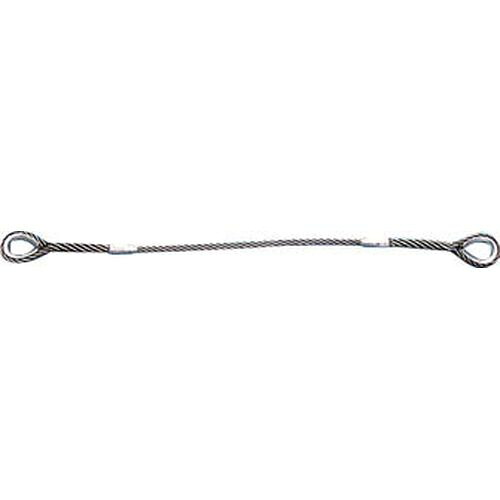 Wスリング Eタイプ 両端シンブル入り 6mm GRE6S6 6mmx6m ＴＲＵＳＣＯ 7,320円