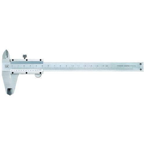 シルバーM型ノギス 150mm SK-M150 測定工具 SK