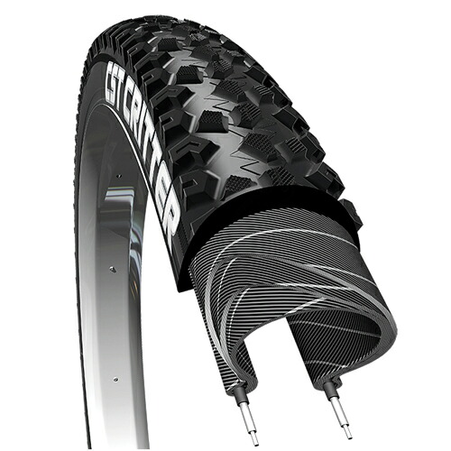 自転車部品 CSTタイヤ CRITTER 71945 ブラック 26ｘ1.95 CST