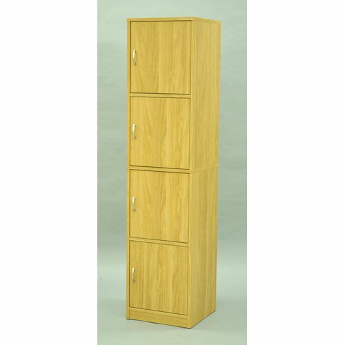 4ドア収納ボックス GTBX-004 NA ナチュラル 39.5x38ｘ166.7ｃｍ エイ・アイ・エス