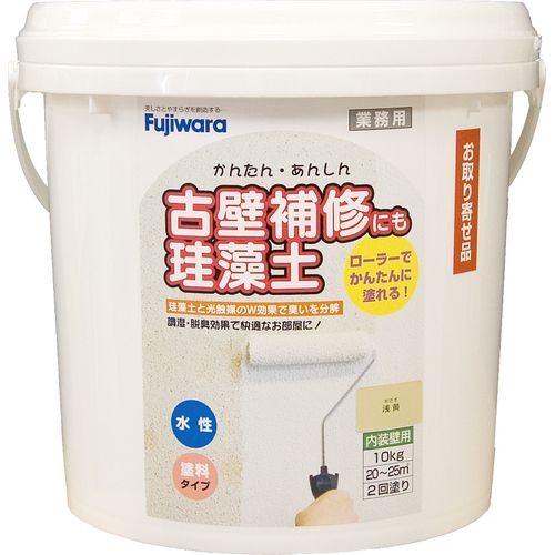 かんたん安心珪藻土 10kg アサギ アサギ フジワラ化学