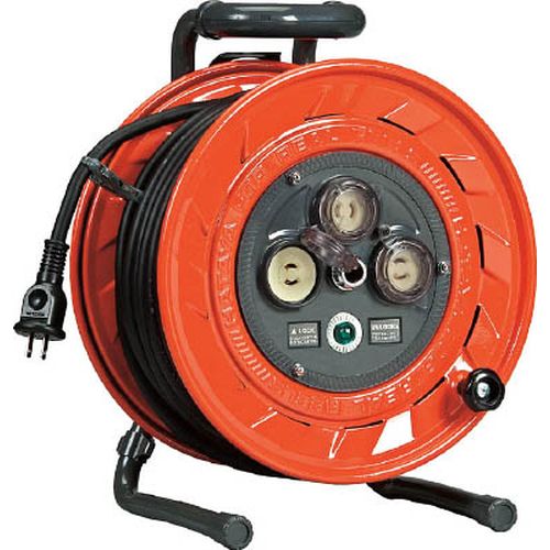 単相100V型コードリール 3.5スケア電線 30m AP331 芯2C/太3.5mm2/長30m ハタヤ