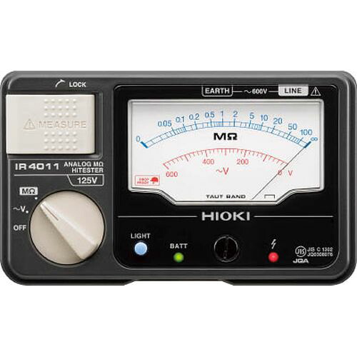 メグオームハイテスタ 1レンジ IR401210_6031 測定電圧:250V/100Ω HIOKI