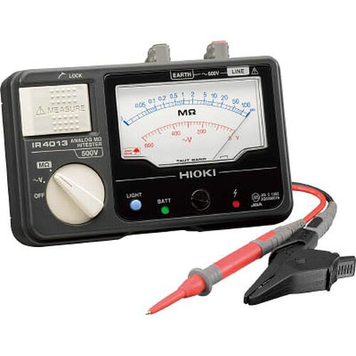 メグオームハイテスタ 1レンジ IR401310_6031 測定電圧:500V/100Ω HIOKI