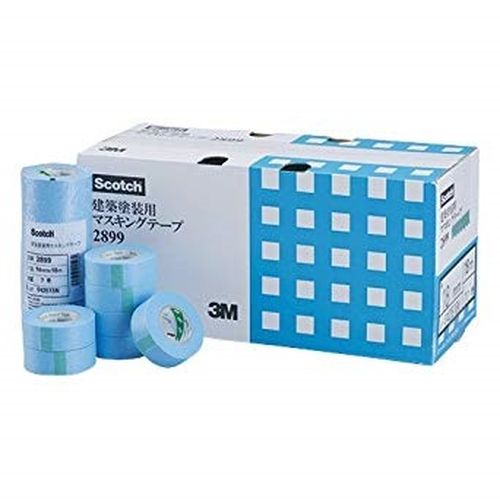建築塗装用マスキングテープ 18mm 70巻入/箱 No2899 18mmx18m 70巻入 3M