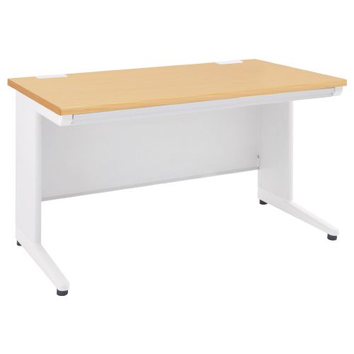 【法人限定】 事務用平机 DCKDN-127H ナチュラル 幅1200×奥行700×高さ700mm カグクロ