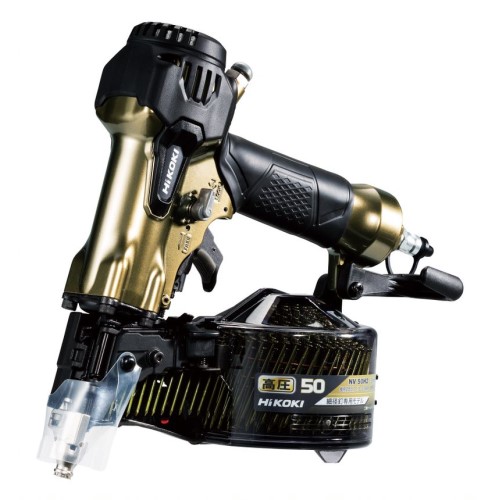 限定値下げ！！ハイコーキ高圧90mm NV90HMC HiKOKI(日立工機) NV90HMC 高圧ロール釘打機 社外高圧ホース