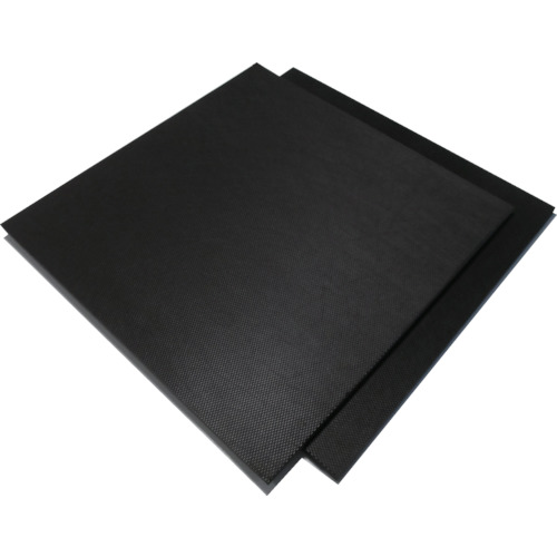 カームフレックス F-55 黒 10x1000x1000 化粧断ち加 F-55-10 イノアック