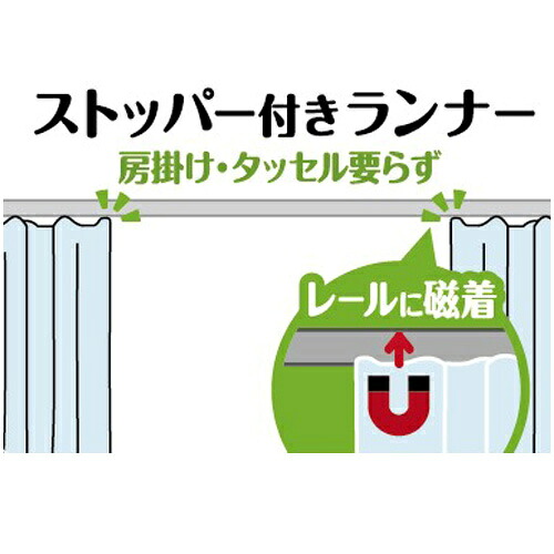 ストッパー付きレール 伸縮 木目 ホワイト 3mダブル DCM 7,804円