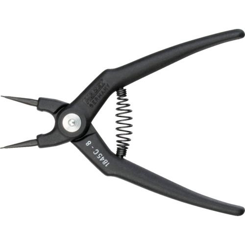 スナップリングプライヤー(穴用) 直爪 1845C-8 爪先端径0.9mm HAZET